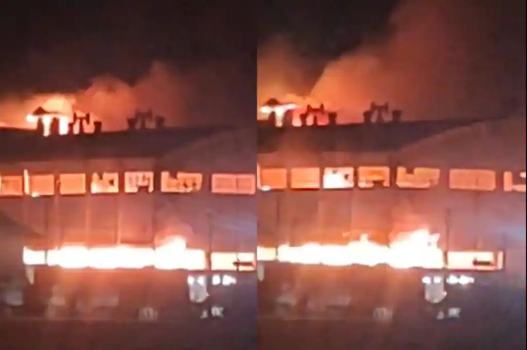 Incendio en Celulosa Moldeada