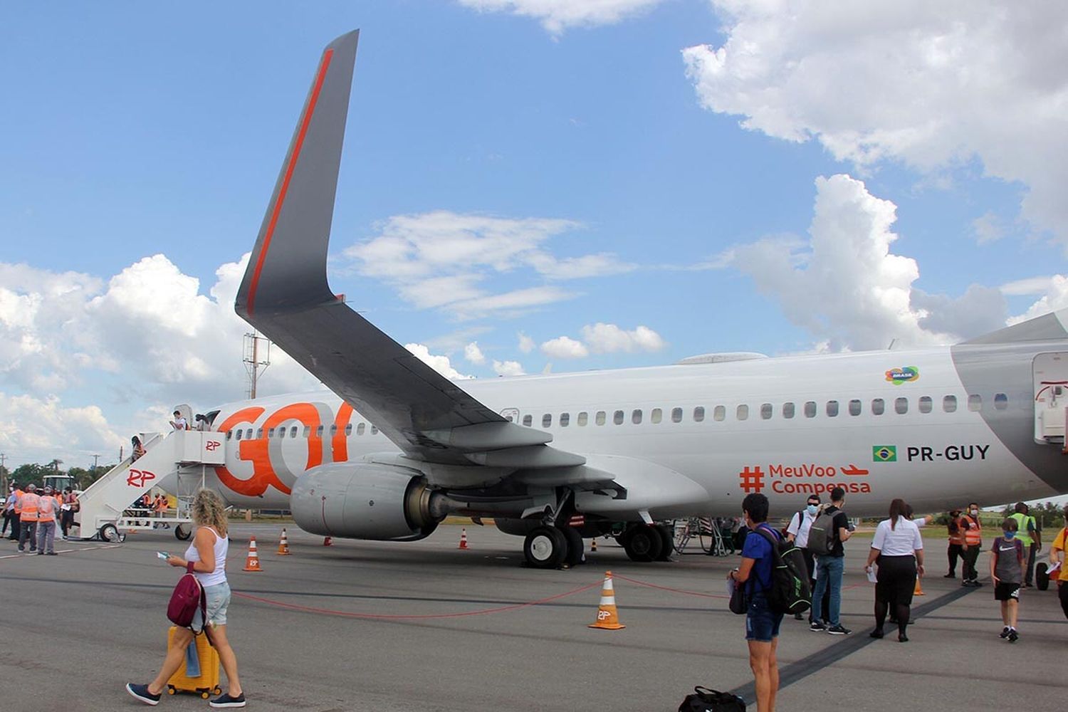 GOL inauguró un vuelo inédito y 100% neutro en carbono