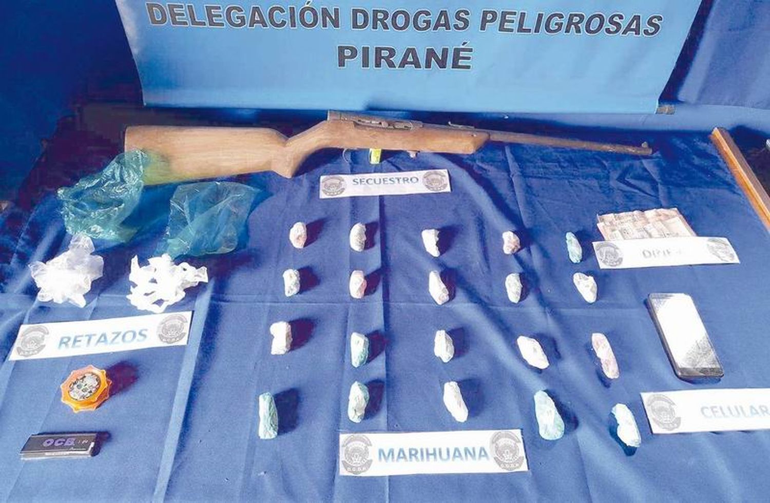 Anulan centro de distribución
de drogas, un detenido