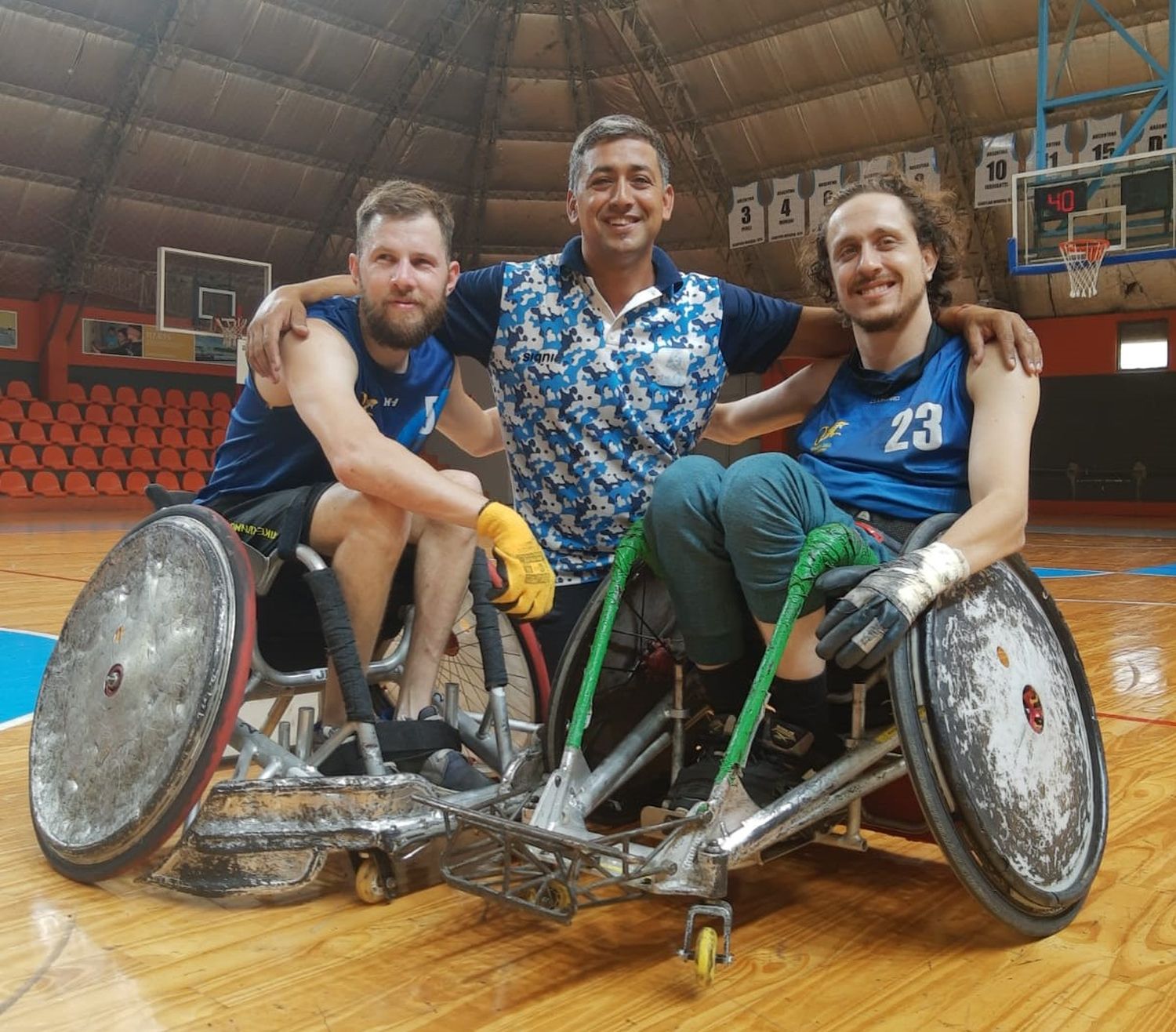 Venadenses en el seleccionado argentino de rugby sobre silla de ruedas