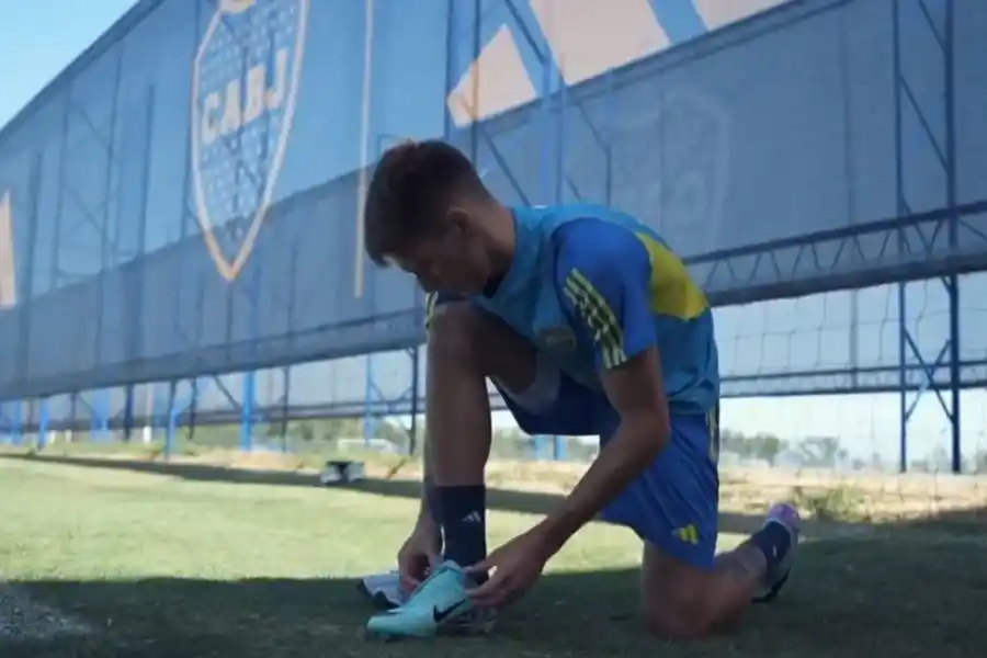 Boca le dio la bienvenida a Kevin Zenón: "Los sueños están para cumplirse"