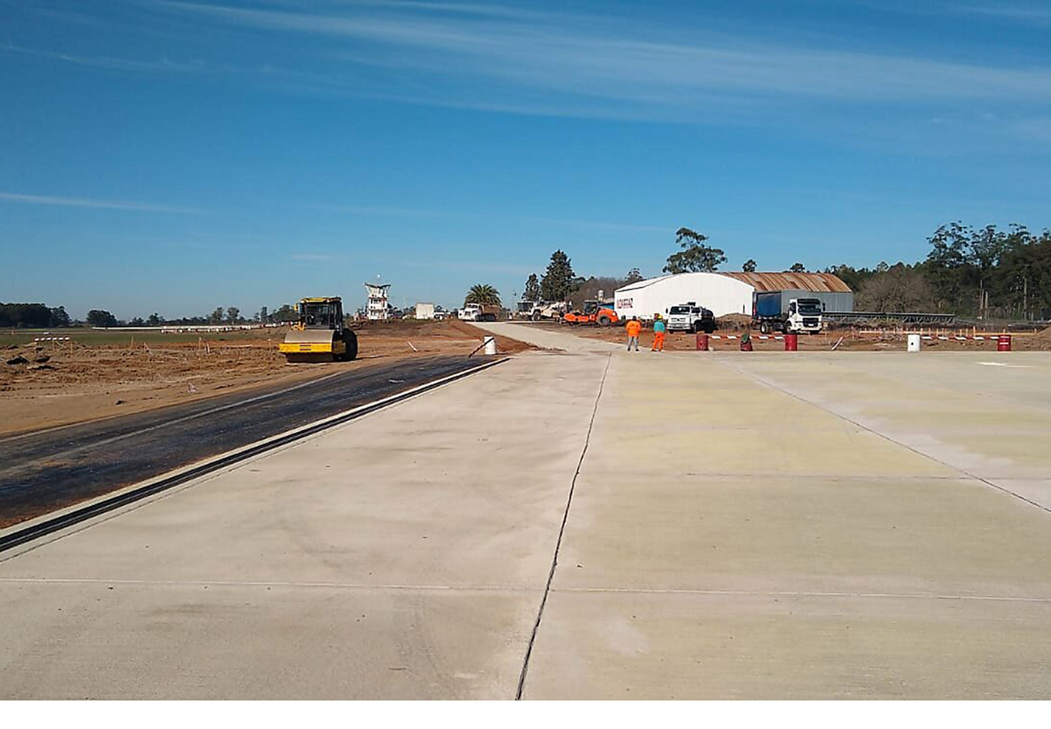 La readecuación del aeropuerto de Concordia avanza a ritmo sostenido