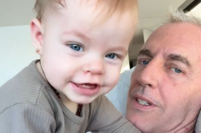 Emocionado, Marley mostró las risas y los balbuceos de Milenka a sus 9 meses