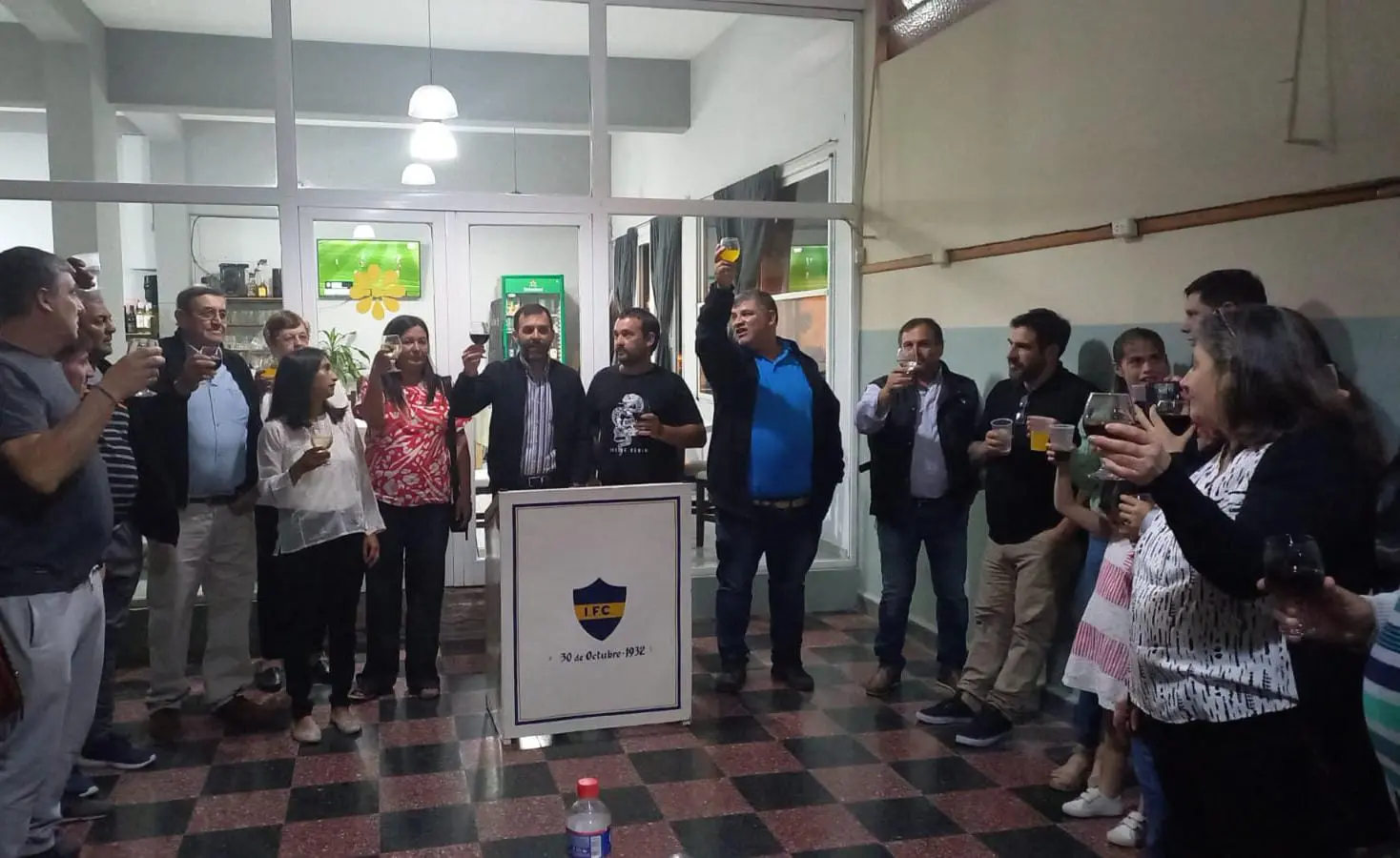 Guido Novak en el vino de honor de Independencia: “Queremos brindarle más servicios a los socios”