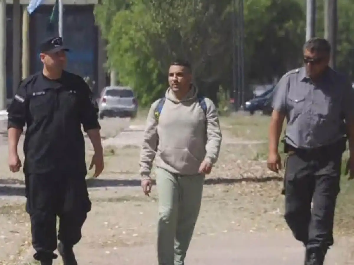 Tablado en libertad luego de estar 24 años preso en el penal de Campana
