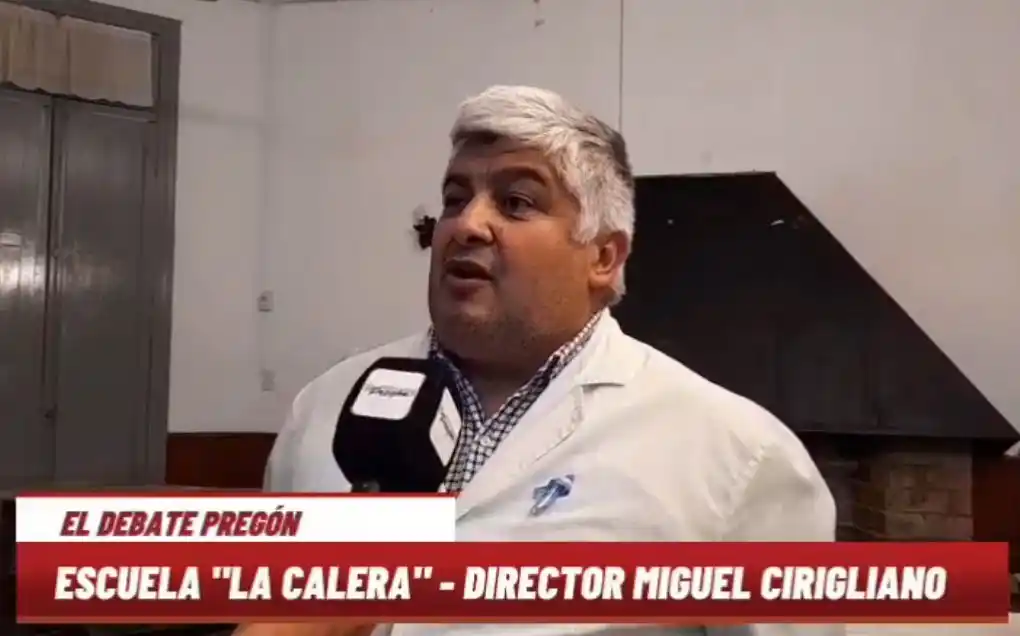 Escuela La Calera: Se instaló sistema fotovoltaico y se recibieron anteojos para los alumnos