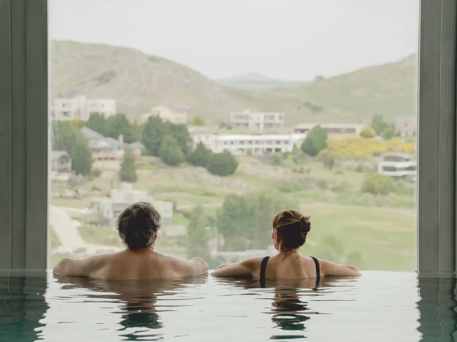 Una vista desde el Hotel Amaike