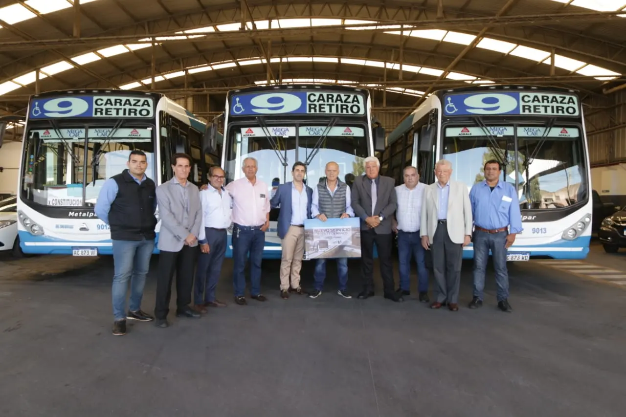 Lanús: Grindetti visitó la Línea 9 y presentó el nuevo recorrido expreso por Puente Olímpico