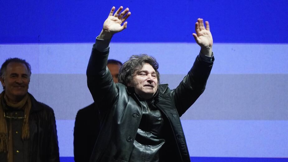 Acto de La Libertad Avanza en Moreno.