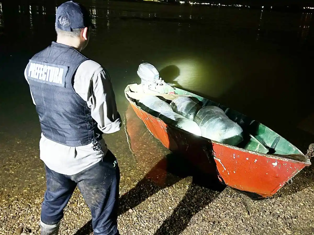 Prefectura incautó mercadería valuada en $8,9 millones en un operativo