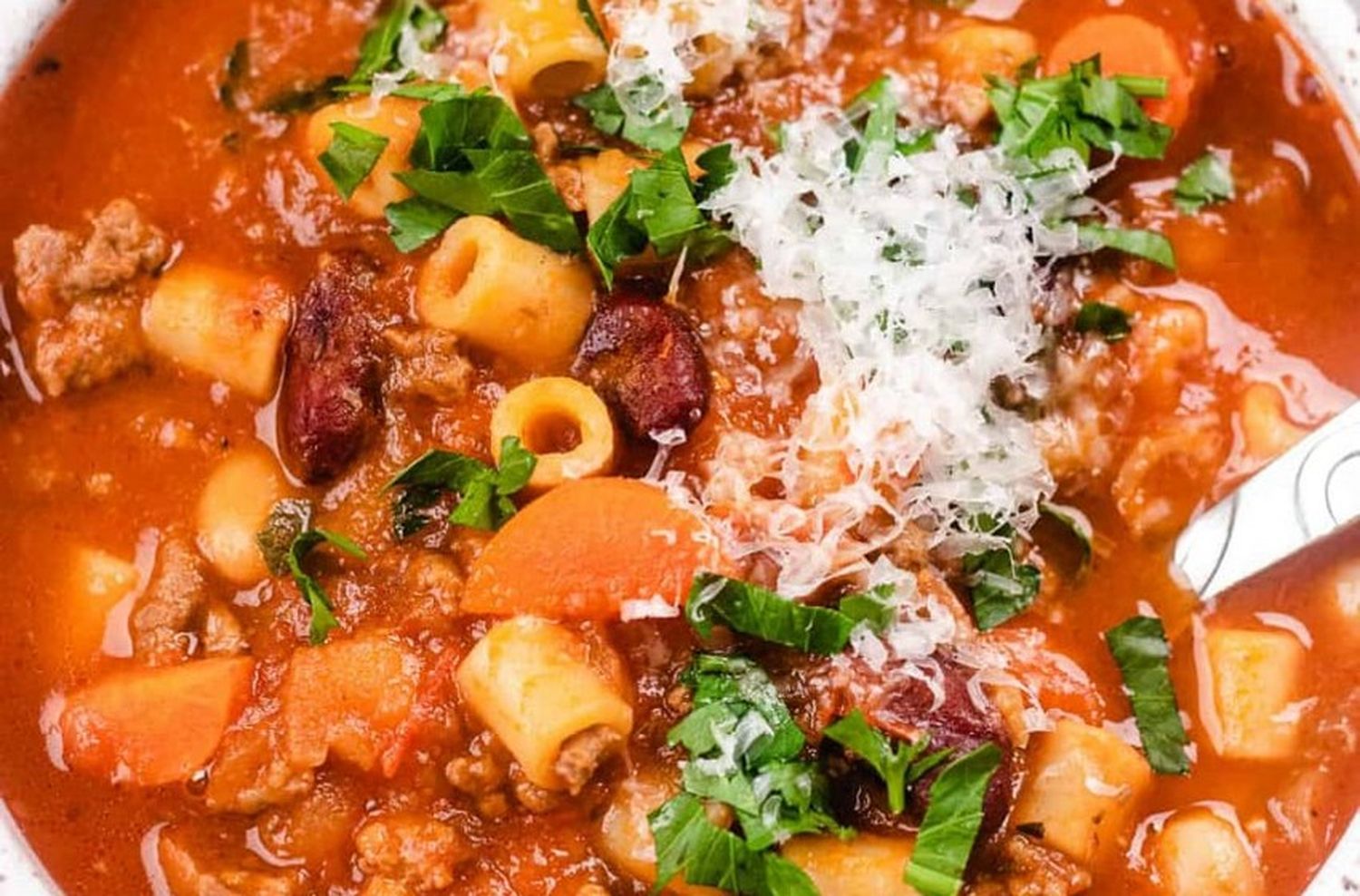 Pasta e fagioli, un clásico de la “vera cucina”