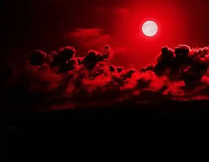 Llega la "luna de sangre"