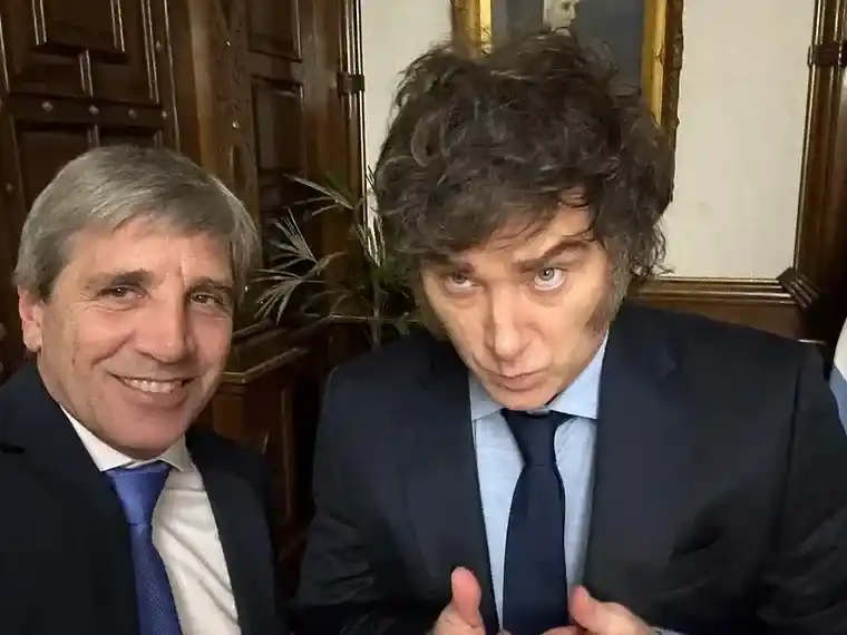 Milei celebró la baja de la inflación y felicitó a Caputo tras el dato de mayo