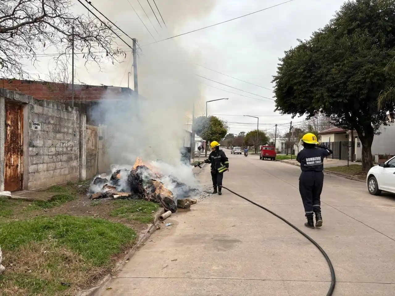 Crédito: Bomberos de Venado Tuerto.