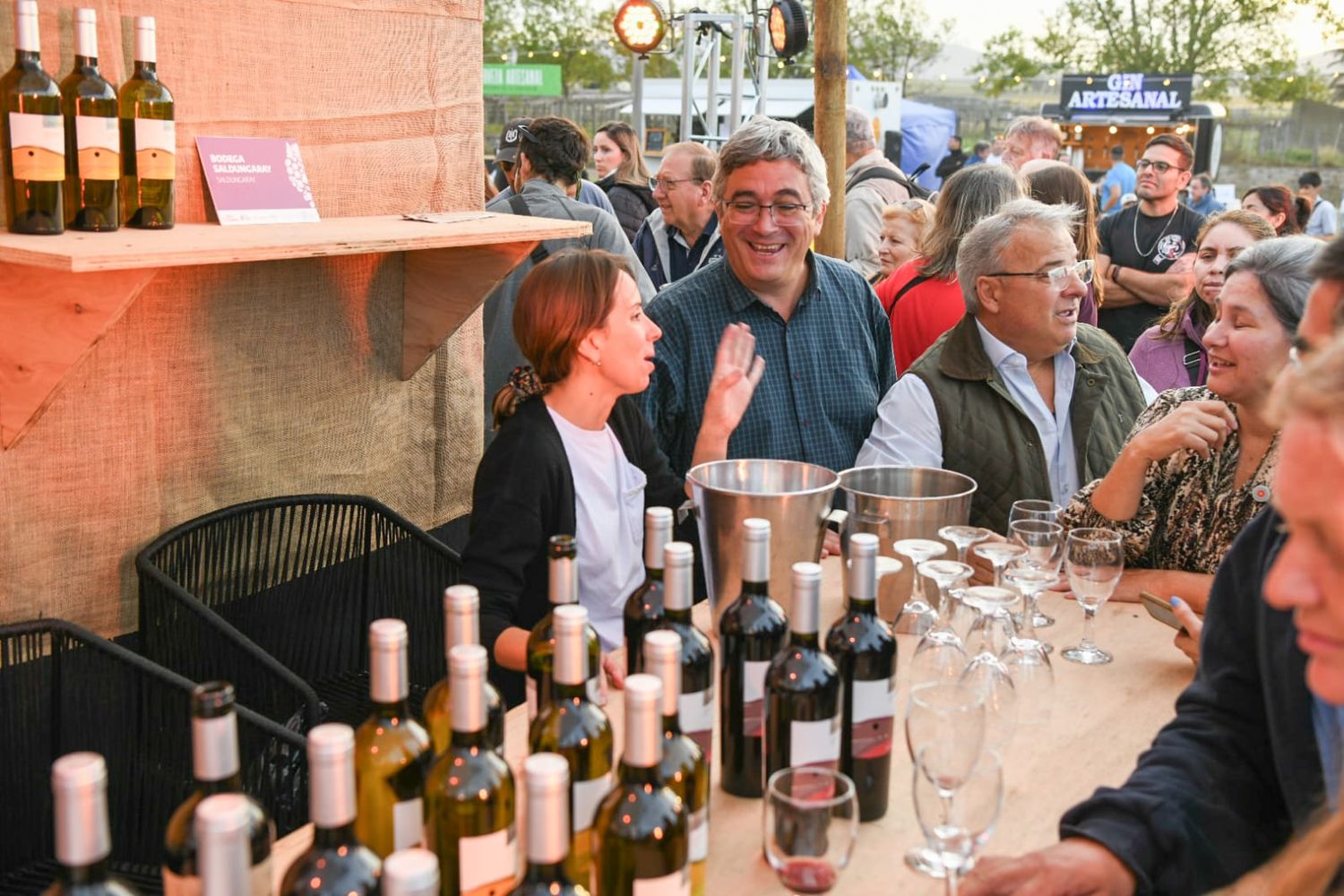 El ministro Javier Rodríguez inauguró la 9na. Fiesta de la Vendimia Bonaerense