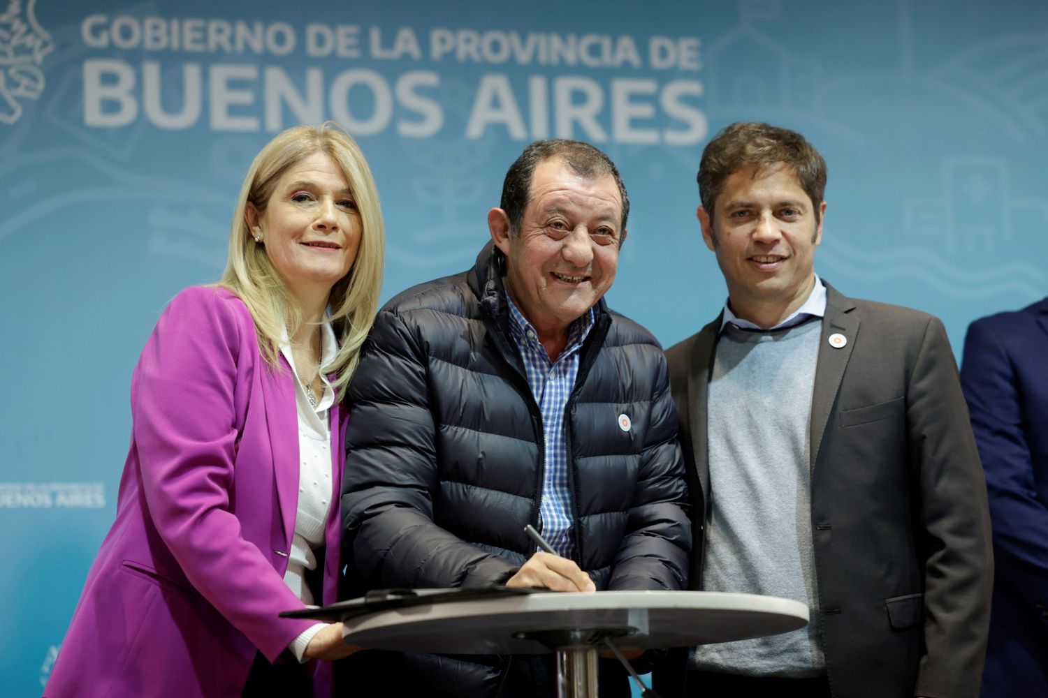 Marini con Kicillof por el Fondo para municipios y Juegos Bonaerenses