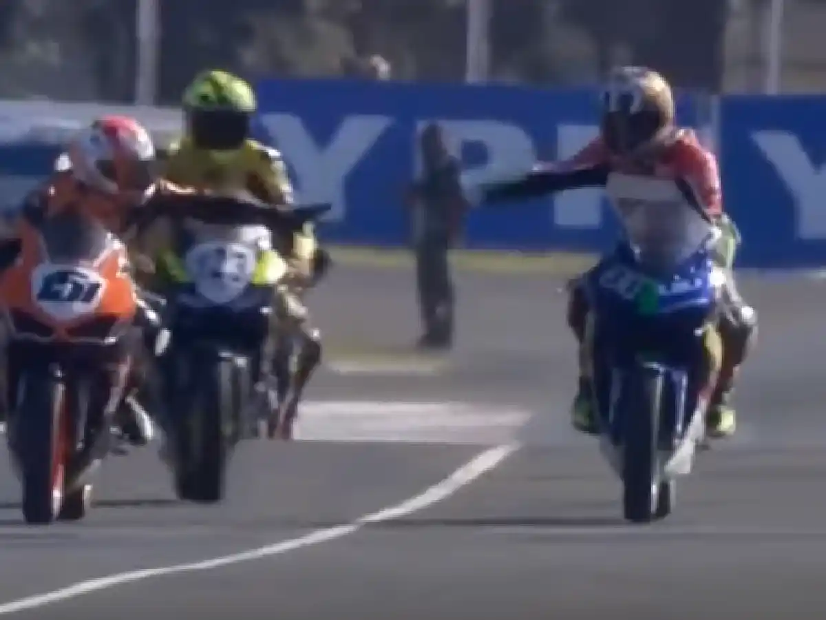 ¡Ojo la pared! El golpazo de Bagnarelli tras ganar en Concordia