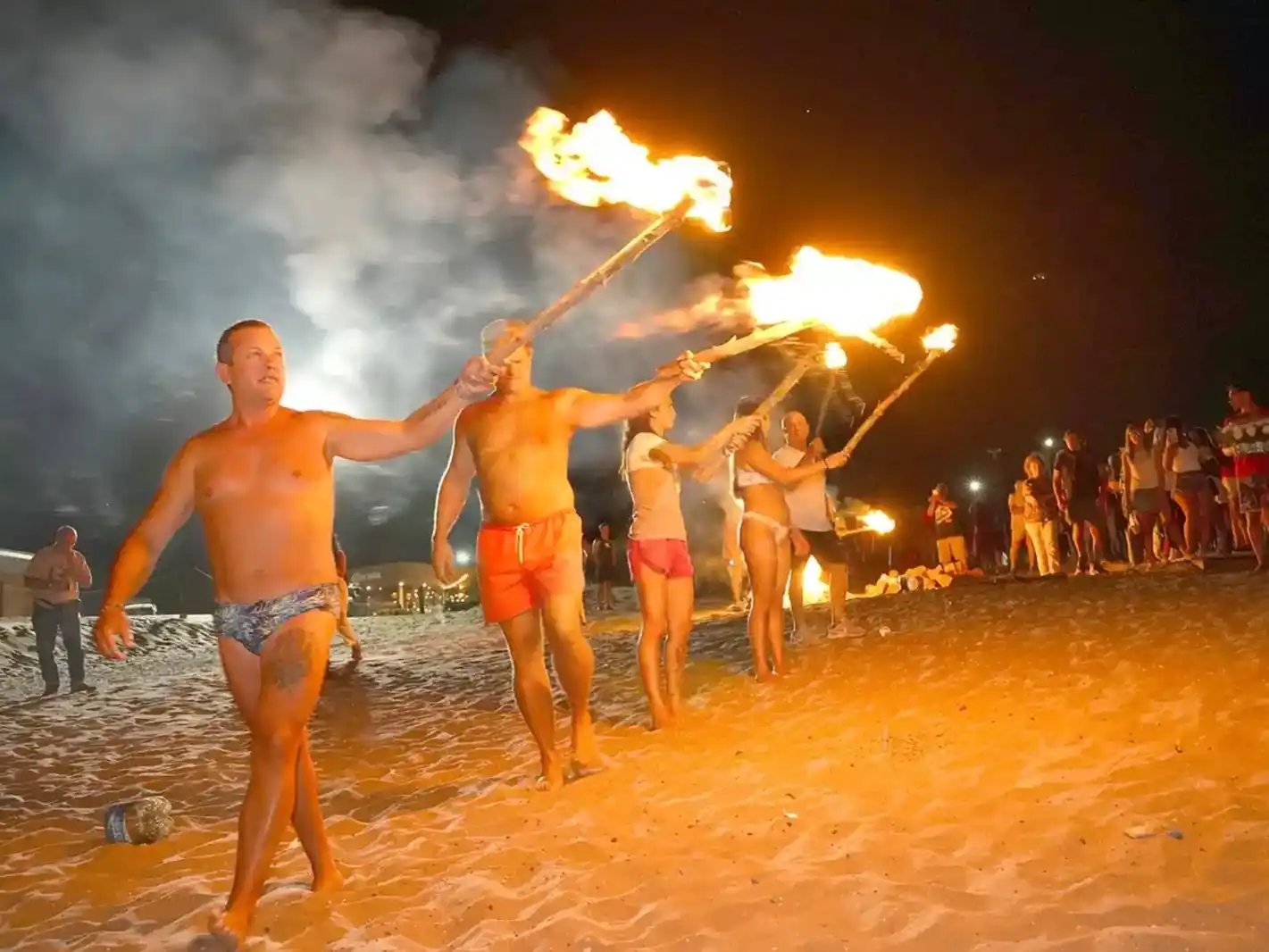 Emotiva. La ceremonía que llevan adelante todos los años los guardavidas.
