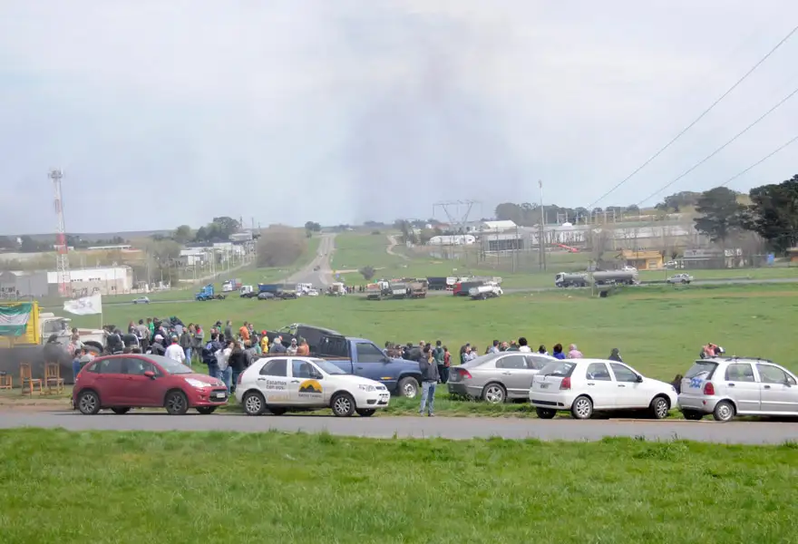 El paro nacional tuvo una fuerte repercusión en Tandil