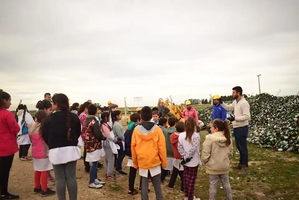 En el Día del Reciclable, los chicos visitaron el Semar