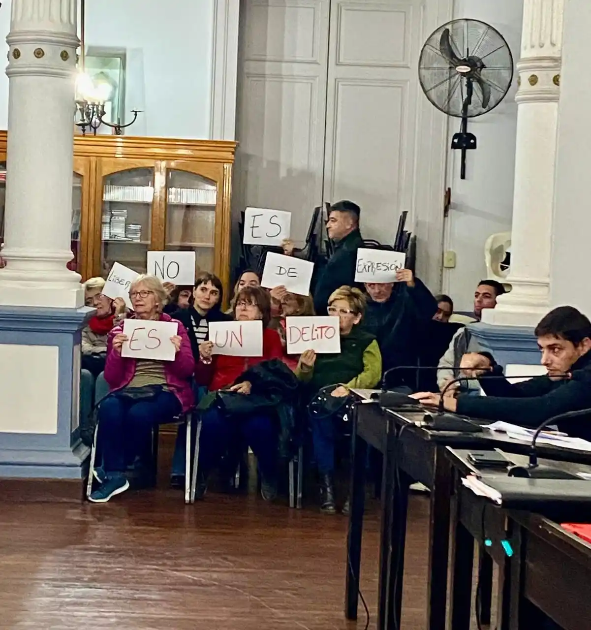 El concejal Alejandro López (La Libertad Avanza)