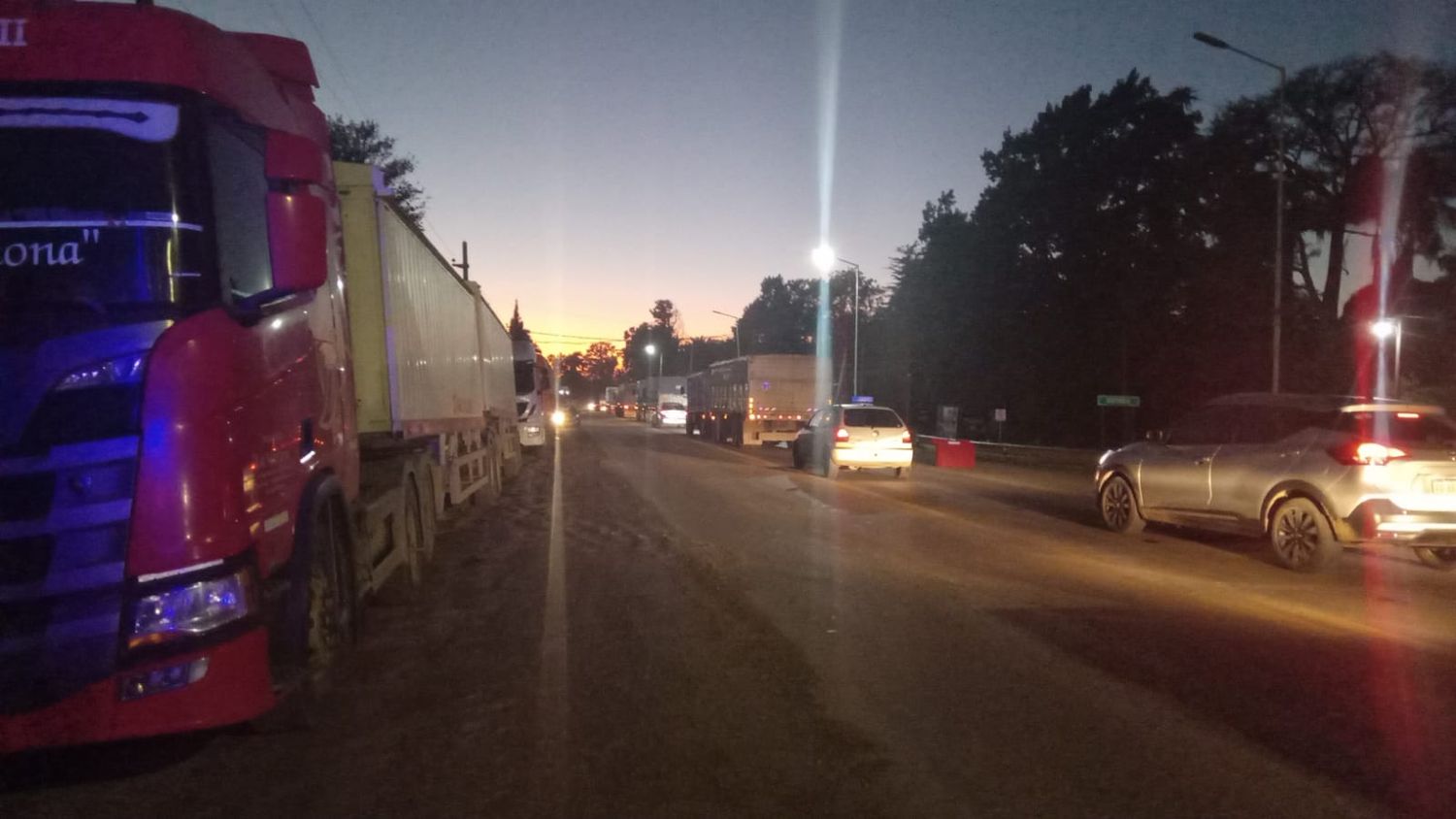 El tránsito en Santa Fe: demoras en RP 91 y siniestro en la Autopista Rosario-Córdoba