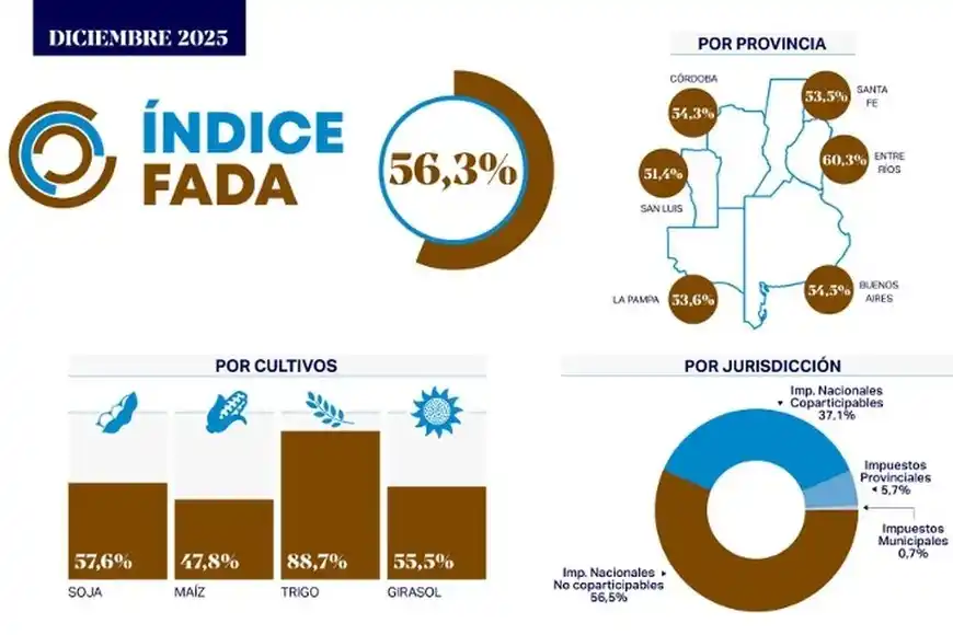 Argentina presenta costos comparativos altos en varios rubros agroindustriales