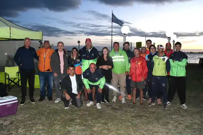 Finalizó la temporada del servicio municipal de guardavidas en la laguna de Chascomús