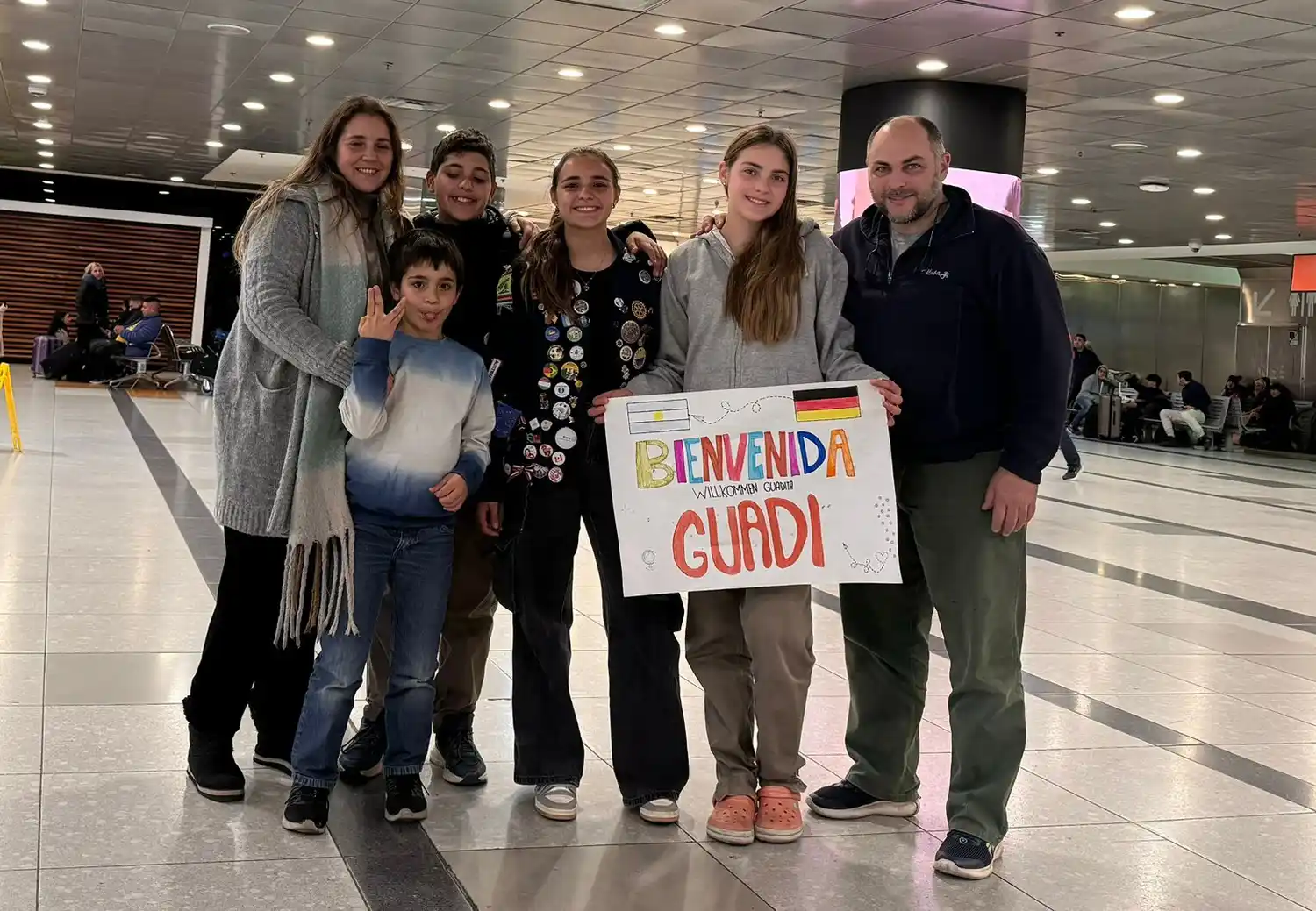 Rotary Libertad: Guadalupe Contigiani regresa tras un intercambio de Alemania
