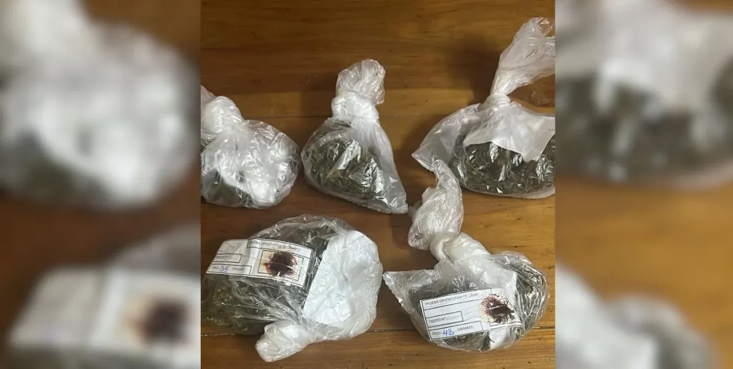 Operativo en Coronda: la PDI esclarece amenazas y confisca marihuana