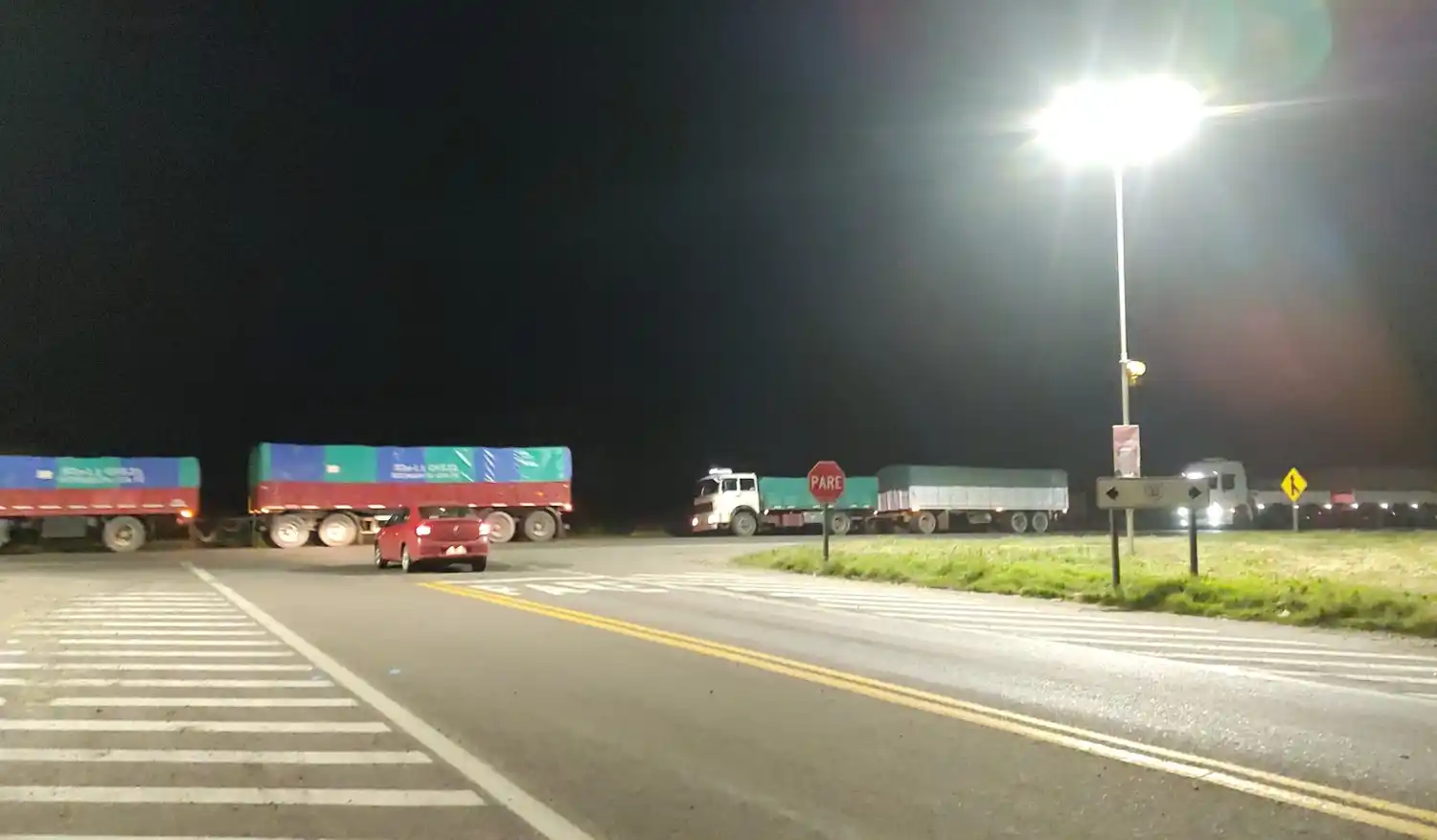 Cruce de rutas 33 y 93