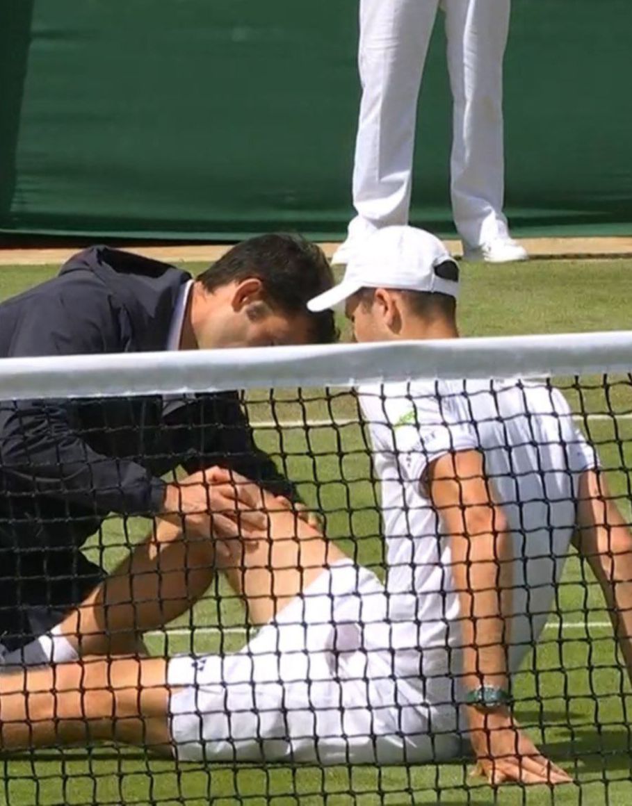 Un Top 10 abandonó en Wimbledon con match point en contra
