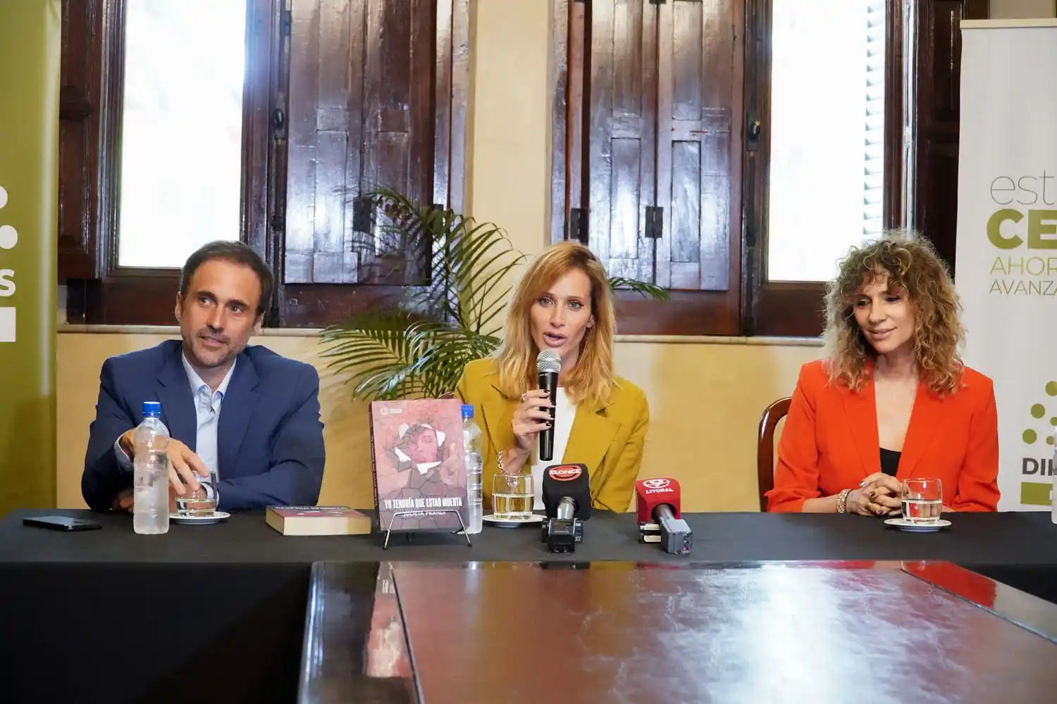 Julieta Prandi presentó su novela “Yo tendría que estar muerta” en la Cámara de Diputados de Entre Ríos