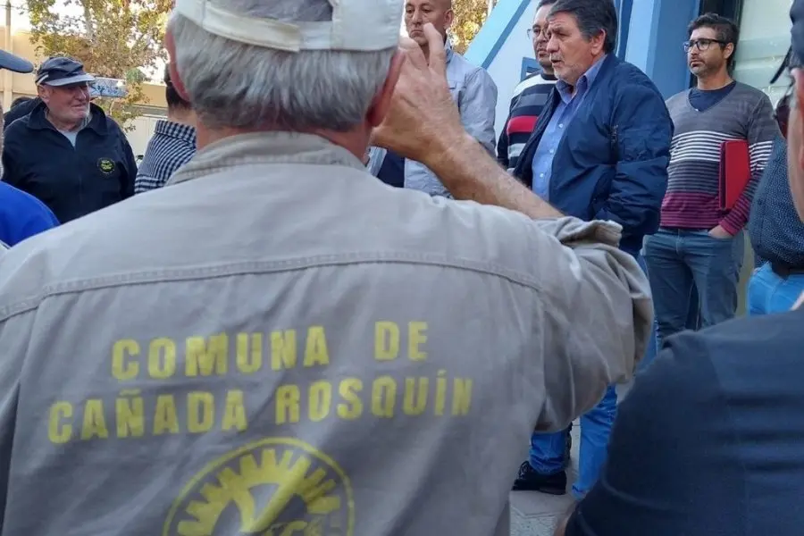 Cañada Rosquín: se recrudece el paro de empleados comunales y ya son 18 días de huelga