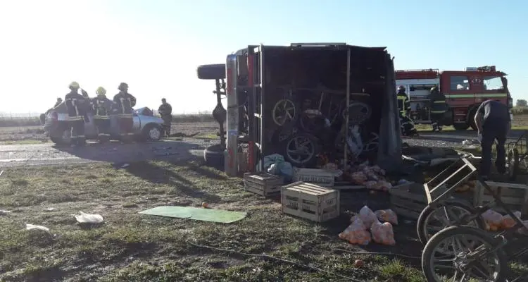 Accidente en ruta 191: El conductor de la camioneta continúa internado pero presenta mejorías
