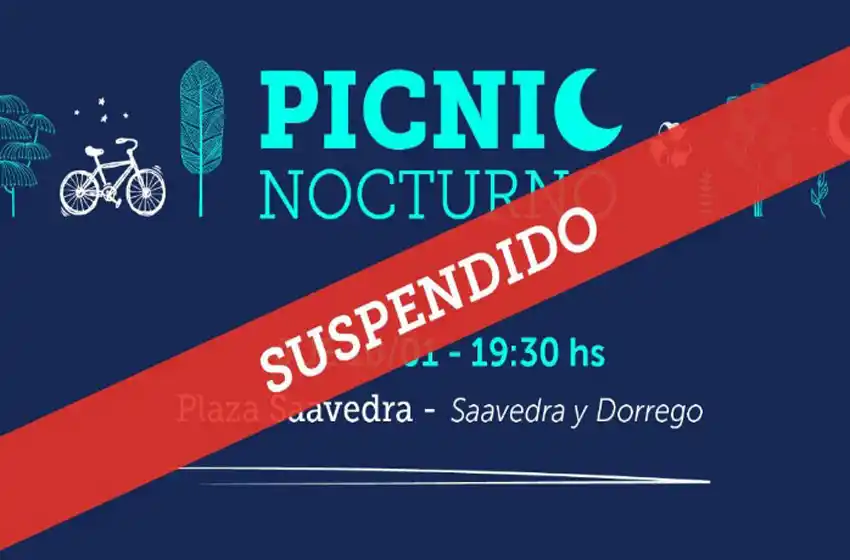 El primer picnic nocturno del año se hará esperar por mal tiempo