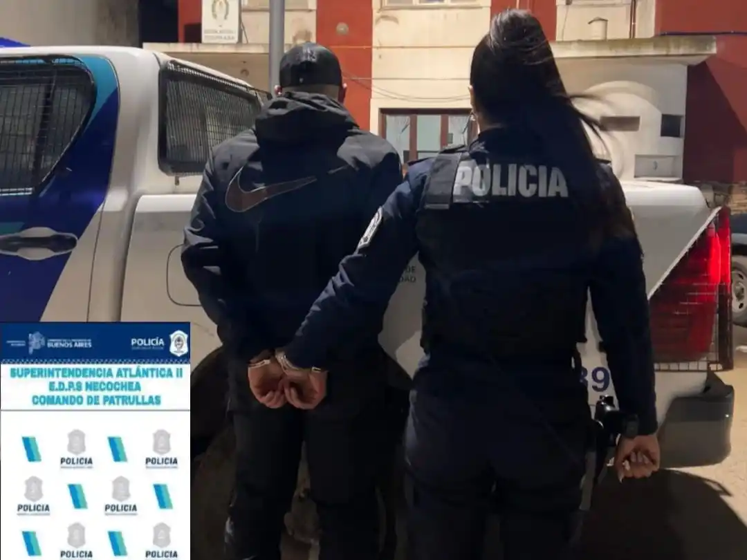 El hombre es llevado a la Comisaría