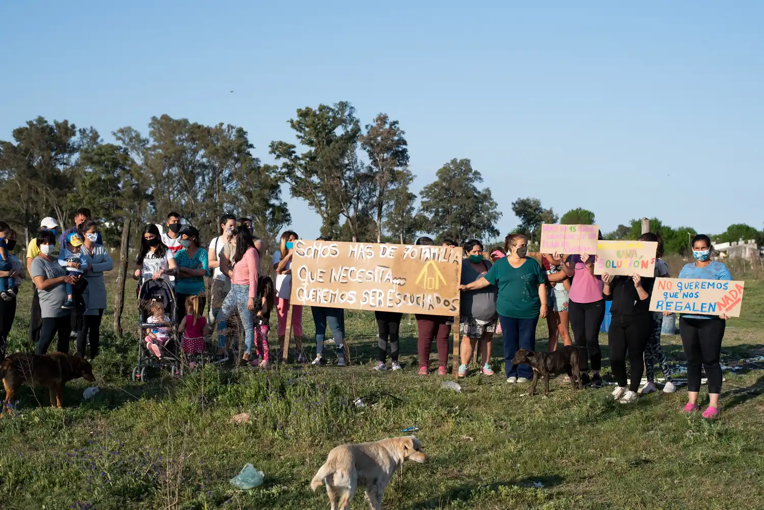 Exclusión, concentración y toma de tierras: El drama de ser pobre en un país cada vez más desigual