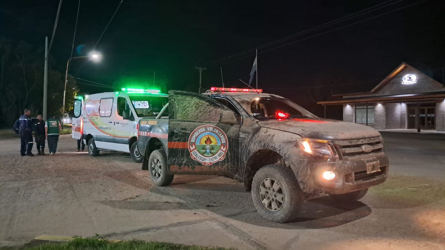 Asistencia de los Bomberos