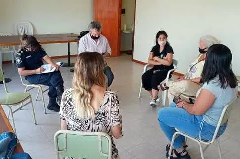 Reunión y capacitación sobre violencia de género