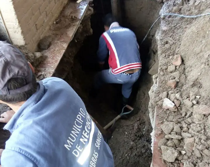 Trabajos en la red de agua