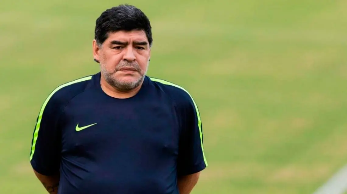 Diego Maradona, internado en Colombia