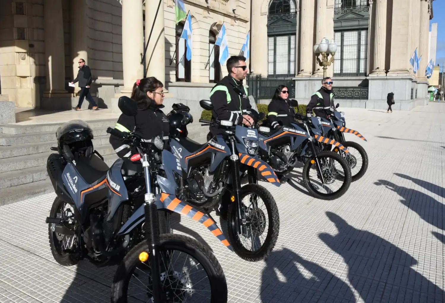 Control Urbano Vehicular suma cuatro nuevas motos de alta cilindrada para optimizar el tránsito en Tandil