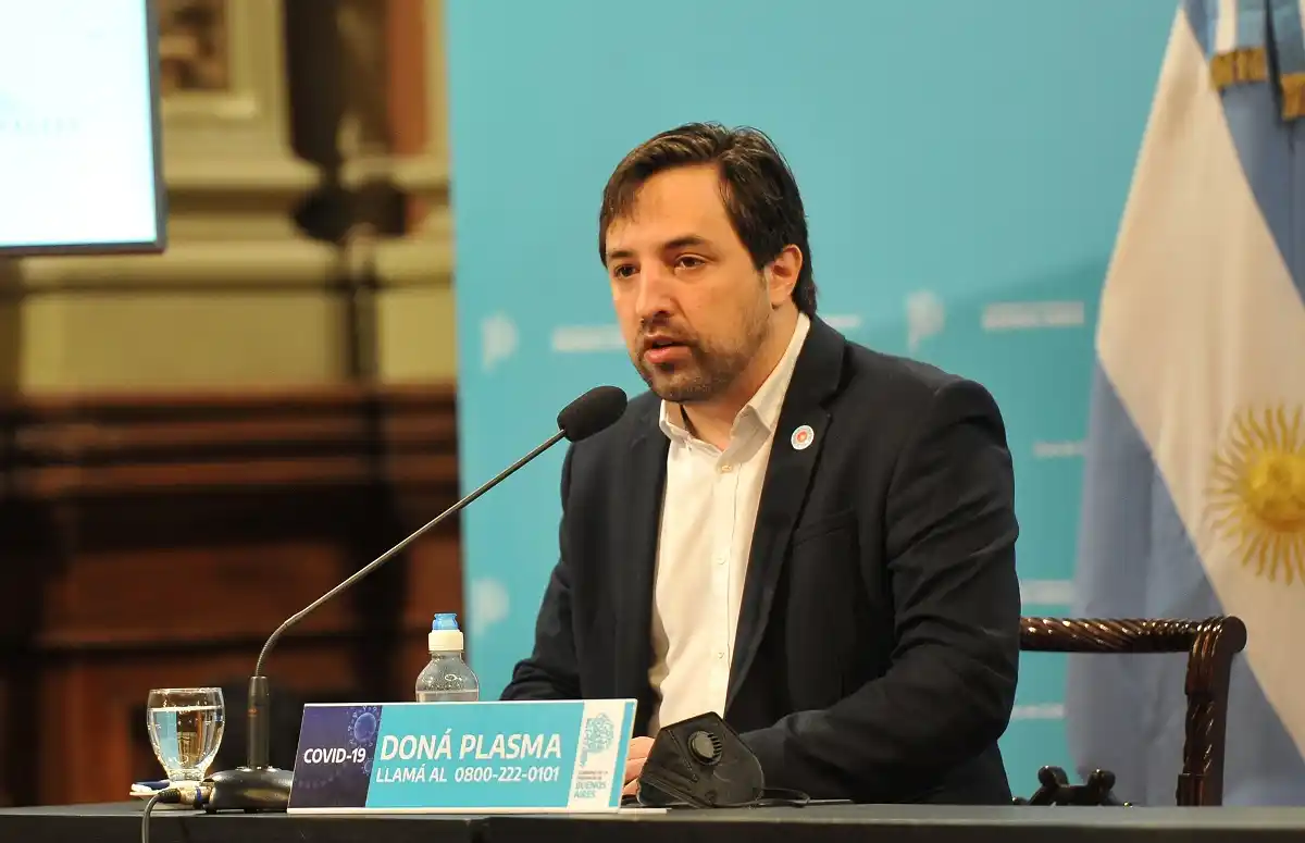 Kreplak advirtió que en la provincia hay un 18% que “aún no se vacunó”