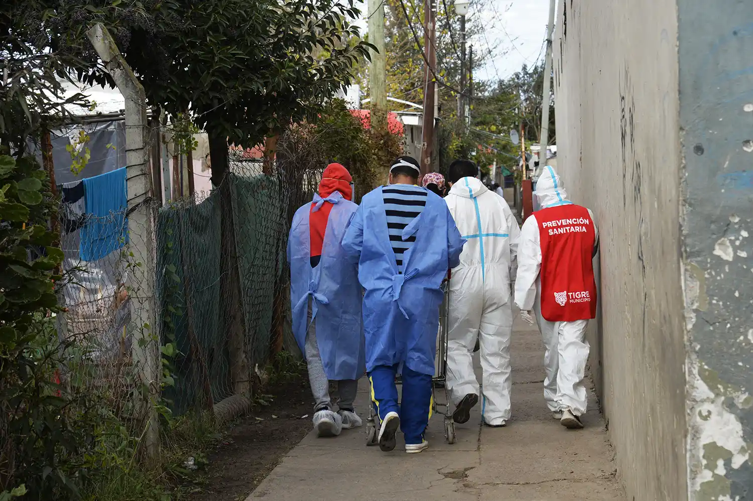 COVID-19 en Tigre: Se registraron 3 casos positivos en el Barrio San Jorge pero cede el foco de contagios
