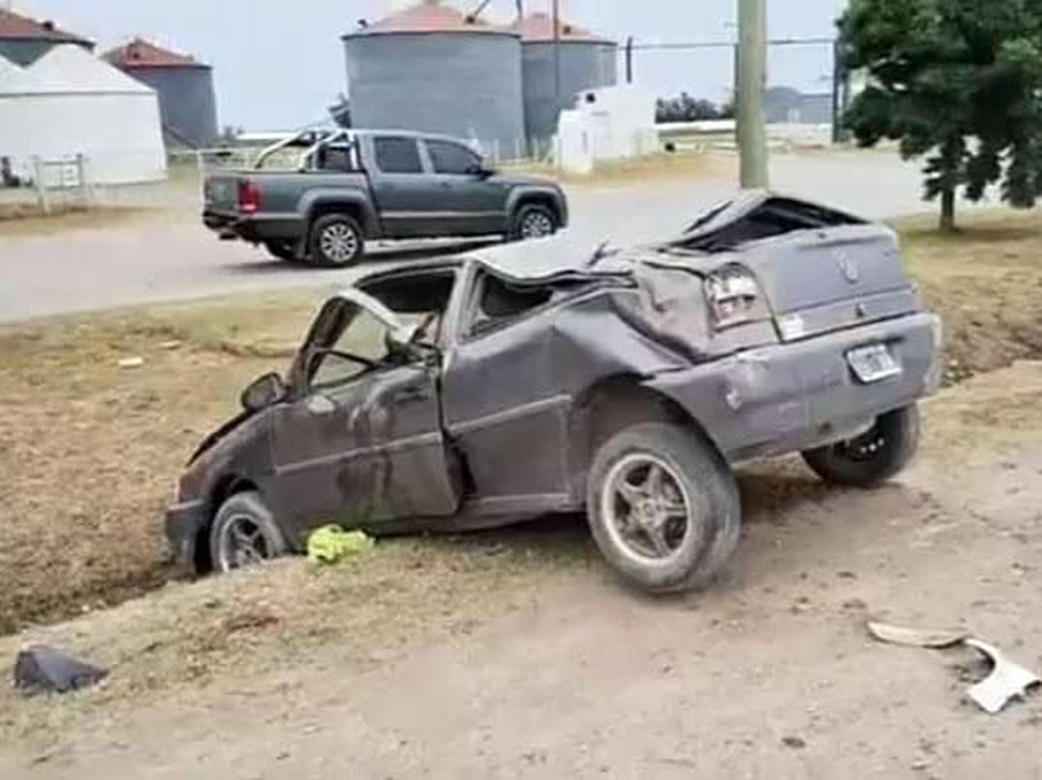 Lo acusan de robar un auto y está grave de salud