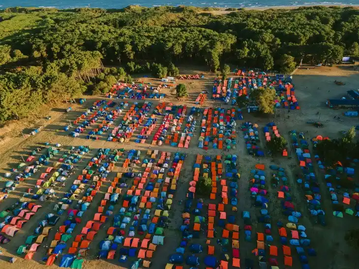 El campamento reúne a más de 3.000 jóvenes scouts de todo el país.