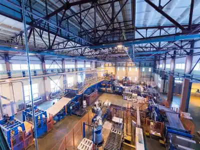 La producción industrial tuvo una leve caída en septiembre.