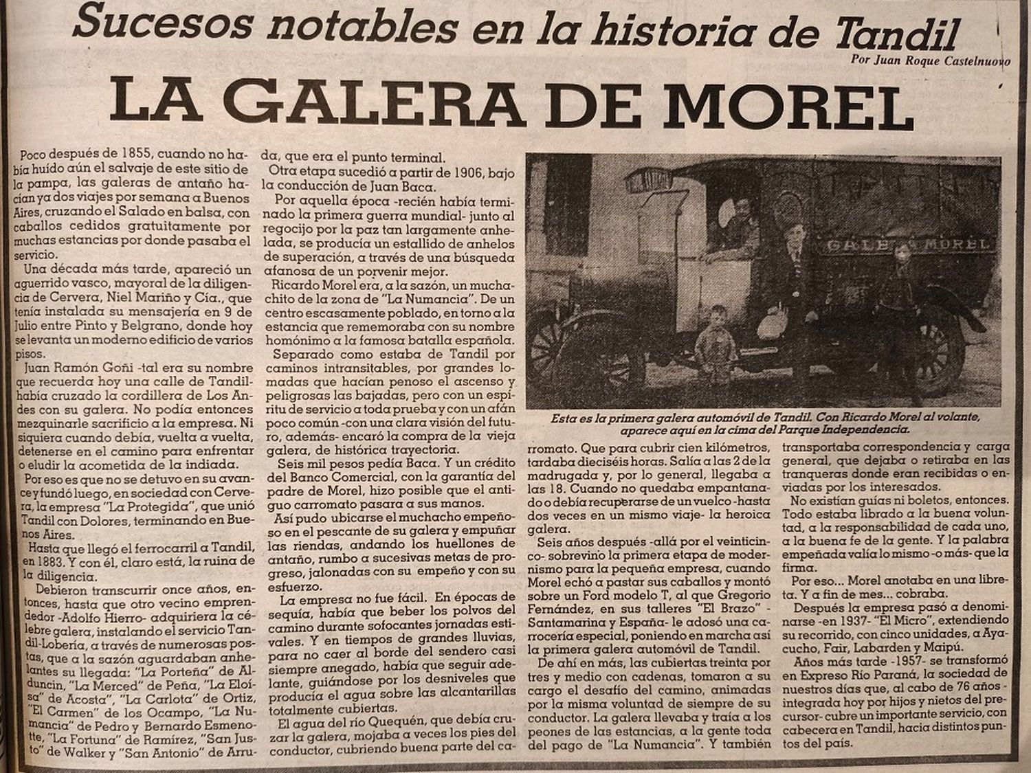 La galera de Morel