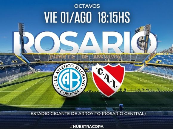 Independiente vs Belgrano y Lanús vs Huracán, dos duelos imperdibles por los octavos de final de la Copa Argentina